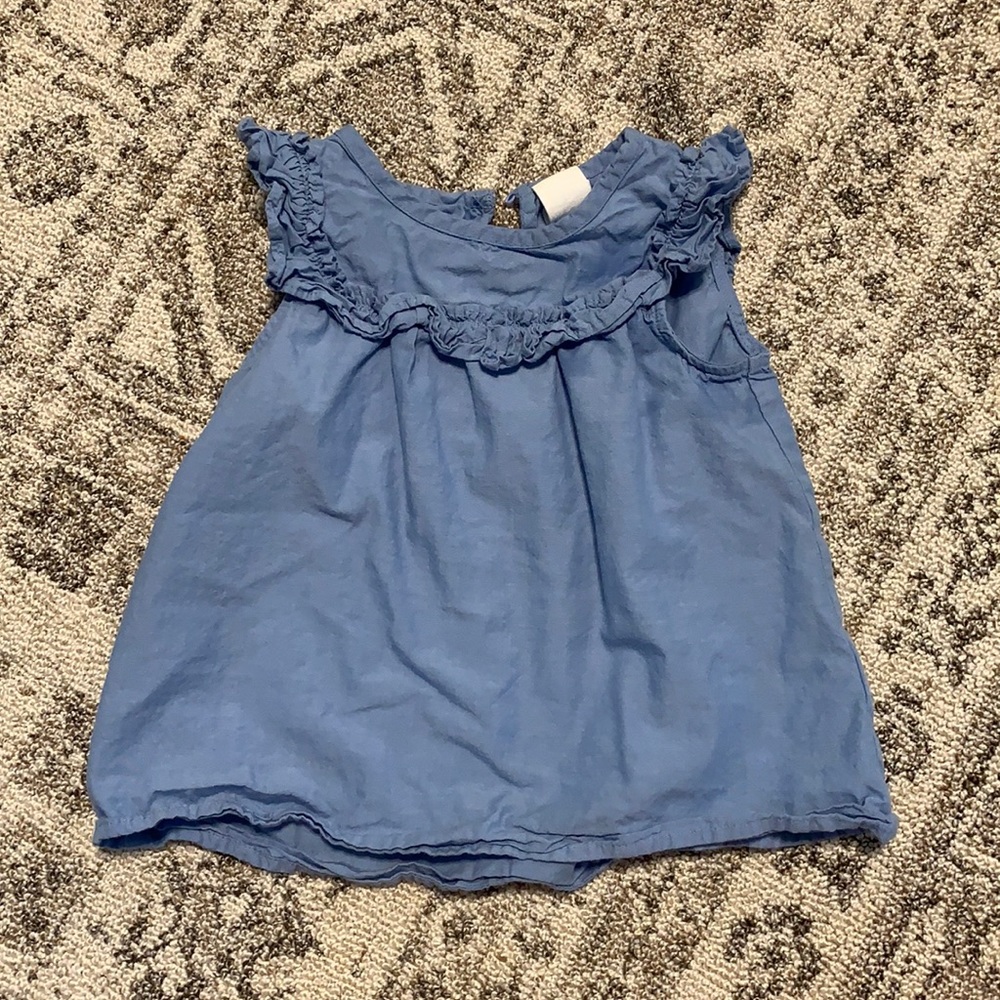 Blue tank top